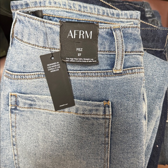 AFRM “FEZ” Denim Jeans - Picture 14 of 14